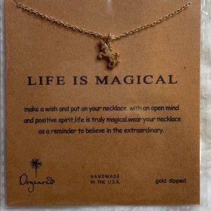 Unicorn charm woman’s necklace